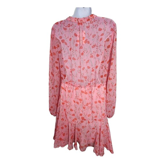Golden Sea Dress Women’s Size Small Pink Flower Flowy Button Down Dress NWT - Picture 2 of 6